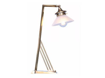 PRAGUE III - Handmade brass table lamp by Patinas Lighting - view 2